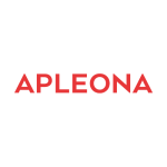 Apleona logo, European real estate and facilities management company.
